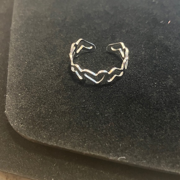 Silver Heart Ring - Picture 2 of 2
